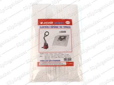 VCC 9450 3 Katlı Bez Toz Torbası - 5 Adet